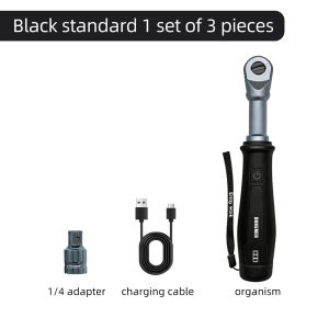 3/8 Electric Ratchet Wrench 3N.m 320RPM 1800mAh USB-C Rechargeable Cordless Tool With Reverse Switch For Car Home DIY Repair Use