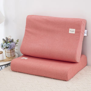 Kiss Dear | 100% Cotton Washable Latex Pillowcase 60x40cm