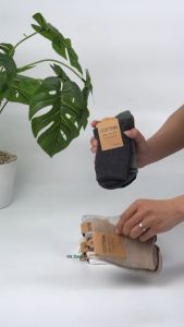 Combo 5 đôi tất cổ cao nam nữ Mr.Socks đen trắng chất liệu cotton cao cấp thoáng khí êm chân hút ẩm khử mùi - TCC-KOL-1303-CB5