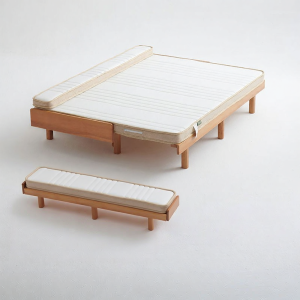 Folding Extensible Solid Wood Sofa Bed