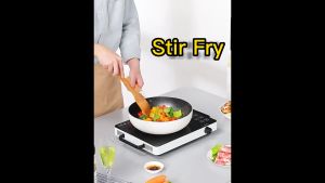 LAhome Electric Ceramic Stove Infrared Burner Glass Surface Hot Plate Inverter Cooktop Countertop (Super Energy Saving) Electric Cooker Portable Ceramic Glass Plate with LED Display Electric Hob Portable Sensor Touch Control Infrared Heating Timer2200