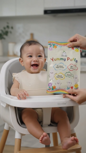 Baby Leafy Yummy Puffs Rice Stick 5g 7m+ Original Red Rice Black Rice Purple Rice