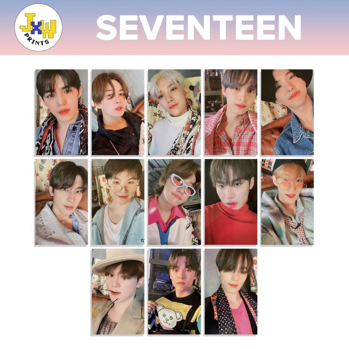 Seventeen on sale going seventeen magazine photocard