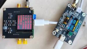 2CH 1KHz-9GHz RF Frequency Counter Low/High Frequency Measurement 2.4Ghz 5G 5.8Ghz Signal Digital Frequency Meter for Ham Radio