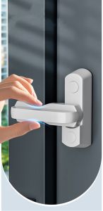 Khóa An Toàn Trẻ Em UPVC T-Lock Lever Handle Sweep Latch - Khóa An Toàn Cửa Sổ Bằng Nhựa Thép Không Gỉ Hợp Kim Kẽm