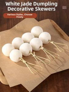 TAFUMAN | Mini Disposable Fruit Skewers Bamboo Sticks