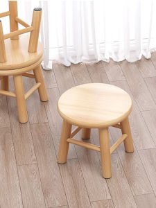 Stool รูปทรงเรขาคณิต ทรงกลม ทรงสี่เหลี่ยม ทรงกลม รูปทรงไม้ ทรงไม้ อเนกประสงค์ สำหรับเด็ก รุ่น Hxd1428 ไม่ต้องประกอบ