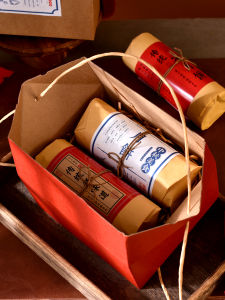 Bánh Trung Thu Giấy Gói Dày Chống Dầu Kiểu Trung Quốc Ngọt Ngào Hương Vị HongKong Giấy Lót Chống Thấm Nước Giấy Gói Bánh Trung Thu