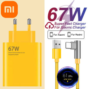 100%Original Xiaomi 67W EU Turbo Charger Adapter 6A 120W 90 Degree Elbow Fast Type-C Cable For K40 K30 Poco x3 mi 12 11 Ultra Pro Redmi Note 11 Pro