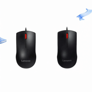 Lenovo | Big Red Dot Wired USB Mouse