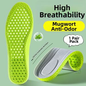 MICUI | Shock Absorption Super Soft Pain Prevention Sweat-Absorbing Odor-Resistant Comfort Insoles for Safety Shoes