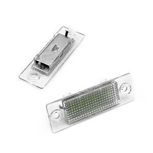 Đèn LED Trắng Biển Số Xe Không Lỗi Dành Cho VW Passat B5.5 B6 Caddy MK3 Golf Transporter T5 T6 Touran Jetta Syncro