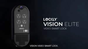 LOCKLY PGD798 VISION ELITE Smart Lock with HD Camera Fingerprint Doorbell Night Vision Mobile App & Voice Control