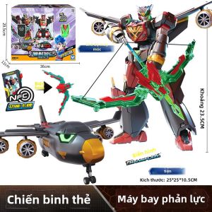 JUMPGO | Đồ Chơi Máy Móc Biến Hình Có Thể Xoay 4 Chiều