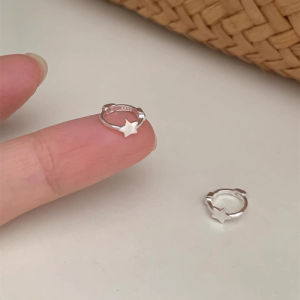 Hoa Tai Lỗ Tai Nhỏ Hình Ngôi Sao Cho Nữ Trang Sức Thời Trang Trang Trí Tai Không Cần Tháo Khi Ngủ Chất Liệu Hợp Kim