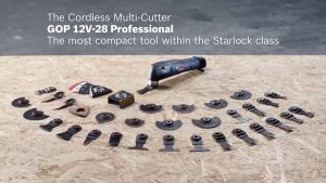 BOSCH Original GOP12V-28 Cordless Multi Cutter 12V (1Year Warranty) add Battery Package / Oscillating Tools Bosch