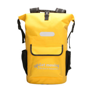 25L กระเป๋ากันน้ําว่ายน้ํากระเป๋าเป้สะพายหลัง Rucksack Pack ลอยน้ํากระสอบกีฬาเรือแคนูพายเรือคายัคล่องแก่งพายเรือ River Trekking