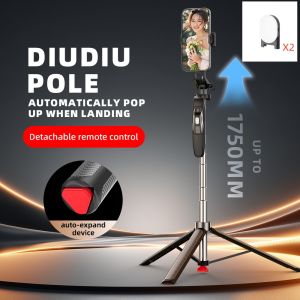 Gậy Selfie Đa Năng Chân Tripod 3 Chân Vững Chắc Hỗ Trợ Livestream & Quay Video Chuyên Nghiệp Chiều Dài 1.7M