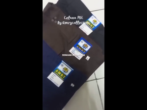 Seragam Nusantara - CELANA PANJANG PDL CARGO SAKU 6 DRILL NAVY HITAM COKLAT SEKOLAH KERJA SECURITY UMUM
