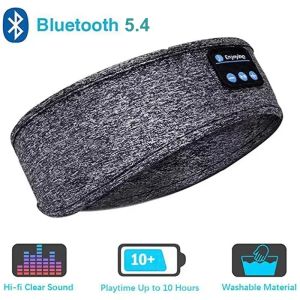 Bluetooth 5.4 Earphones Sleeping Headband Headsets Elastic Wireless Headphones Music Eye Mask Sports Headband Earbuds for iPhone