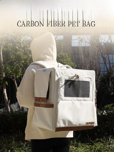 กระเป๋าใส่แมว Petseek ขนาดใหญ่ กระเป๋าใส่แมวและสุนัขแบบพกพาได้ กระเป๋าใส่สัตว์ในรถแบบระบายอากาศได้ กระเป๋าใส่สัตว์แบบมีที่ลากด้านหน้าและกระเป๋าเป้สะพายหลังสองข้าง