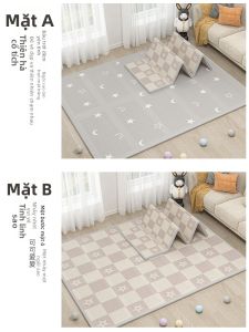 PINGAO | Thảm Chơi Bằng Nhựa Không Độc Harmless Có Thể Gập Được