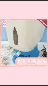 Dispenser Beras 3D FREE Cangkir / Wadah Penyimpanan Kacang Sereal Makanan Anti Hama Tidak Lembab / Rice Box Storage Container Otomatis 10kg Dengan Wadah Pengering Beras Food Grade Peralatan Dapur Praktis Serbaguna