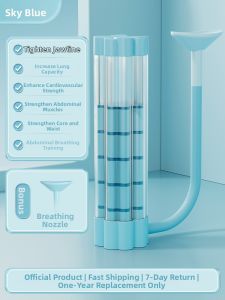 REXUELONG | Lung Capacity Training Breathing Dumbbell