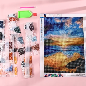 [Manila]5D Diamond Painting Set DIY Jesus Diamond Painting Tools Jesus 30x40cm Home Decor