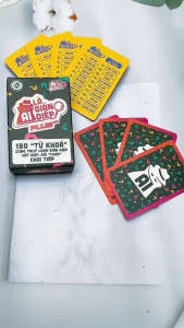 Bộ bài Ai Là Gián Điệp Plus 150 từ khóa Trò chơi Boardgame nhóm bạn Cực Vui Party Game Đoán Từ Khóa