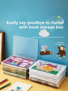 Childrens Book Storage Box Oxford Tree Toy Organizer Desktop Shelf Bookcase Multi-Functional Household Storage Solution