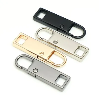 4pcs/8pcs Detachable Zipper Pull Multi Color Replacement Zipper Accs For Jeans & Backpack Sewing Tools