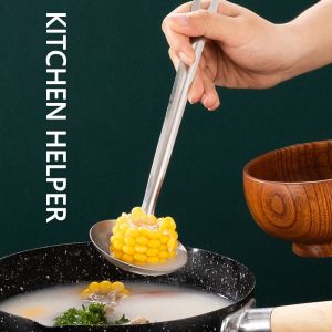 【On Sale】2Pcs Stainless Steel Soup Ladle Soup Spoon Leaky Spoon