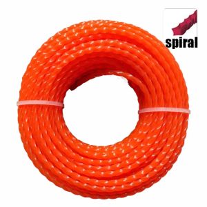 Lawn Trimmer  Wrapped Nylon Wire Trimmer Spool Eplacement For Trimmer Wire Suitable For Fine Rope Trimmer 3mm 15M And 2.4mm 15M