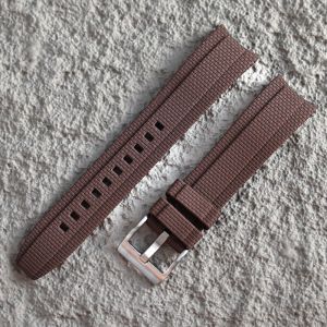 Dây Đeo Đồng Hồ Cao Su FKM Phổ Thông 20mm/21mm/22mm Đầu Cong Tháo Nhanh Dành Cho Longines Seiko Rolex Casio Vòng Đeo Tay Nam Nhiều Màu Sắc