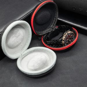 1Pc Travel Case Portable Storage Box For Single Watch Shock And Impact-resistant For Wristwatches Smart Watches