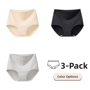miiow | High Waist Pure Cotton Womens Underwear Thin Antibacterial Large Size Triangle Panties Summer Collection MiiOW Cat Person