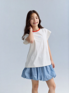 happy nocnoc | Cotton-like Quick Drying T-shirts For Older Girls