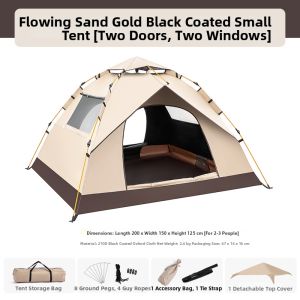 Automatic Waterproof Sunproof Professional Camping Tent