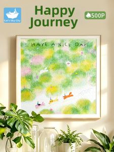 MAODETIANKONGZHICHENG | Cute Design Home Decor & Stress Relief Jigsaw Puzzles 500 Pieces