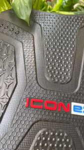 THẢM LÓT CHÂN XE MÁY ĐIỆN HONDA ICON ĐEN DÀY CHỐNG TRƯỢT