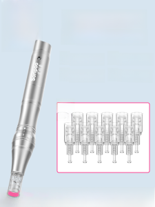 Soolipo ไฟฟ้า Micro เข็มปากกา Mts ชั้นกลาง Skin Care Scalp Hair Growth Self ฉีดอุปกรณ์เครื่องมือความงามบนใบหน้า