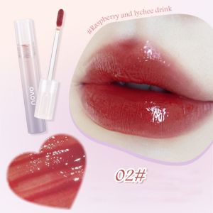 Crystal Mirror Lip Glaze Moisturizing Long Lasting Smooth Natural Pigmented Lip Gloss Lightweight Refreshing Liquid Lipstick