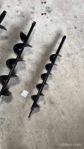 Earth Auger Drill Bit 80mm~300mm 3" 4" 6" 8" 10" 12" Auger Hole Digger 52cc 63cc Drill Auger Machine Body