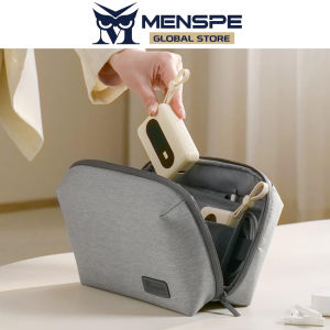 MENSPE Tech Pouch Digital Storage Bag USB Cable Storage Bags Travel Organizer Electronic Gadget Bag Multi-Function Pouch Large Cable Organizer Bag Accessories U Disk Hard Drive Headset Accessories Storage Bag Gadget Organizer Pouch