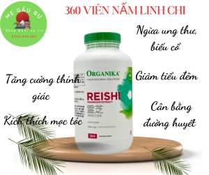 [Vegetarian Capsule][Chính hãng] [Hàng Nhật nội địa Date 11/2024 vE] 360 VIÊN NẤM LINH CHI NHẬT CAO CẤP