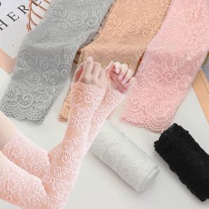 【PrettySet】Lace Áo Chống Nắng Du Lịch Chống Tia Cực Tím Drivie Ren Băng Dài Mùa Hè Bao Cánh Tay Ổng Tay Chống Nắng Cho Nữ Bao Cánh Tay Đi Biển Bao Cánh Tay