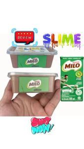 Slime Susu Cokelat Wangi Milo Ovaltine Tofu Slime Jiggly by GHEduPlay