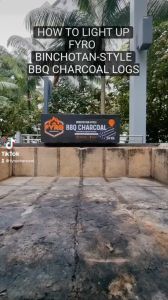 FYRO Binchotan-style Fruit Wood BBQ Charcoal Logs (10KG) – Smokeless when lighting Extra Long Lasting Heat for BBQ Grills BBQ Pits & Weber BBQ & Smokers 100% Natural Eco-Friendly Barbecue Coal BBQ Charcoal Grilling