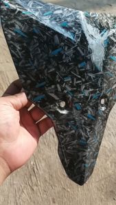 Forged Dasi dudukan no plat Vario 125 tekno 2012-2014